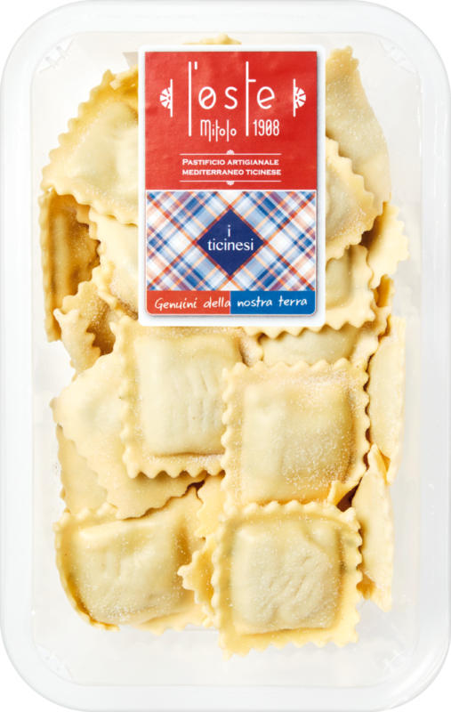 L'Oste Mitolo Ravioli Ricotta e Spinaci, 500 g