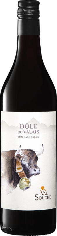 Val Souche Dôle du Valais AOC, 2016, Wallis, Schweiz, 70 cl