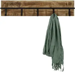 Hakenleiste aus Mangoholz