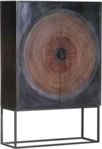 mömax Highboard aus Mangoholz ca. 100x150x40cm