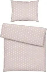 Bettwäsche Emma in Altrosa ca. 140x200cm