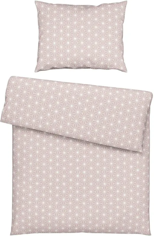 Bettwäsche Emma in Altrosa ca. 140x200cm