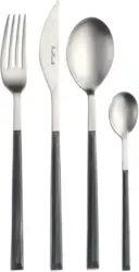 Besteckset aus Edelstahl, 24-teilig