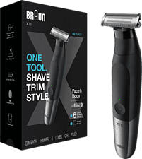 BRAUN Series XT5200 - Multigroomer (Schwarz/Silber)