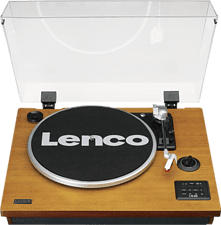 LENCO LS 55 - Platine. (Noyer / noir / transparent)