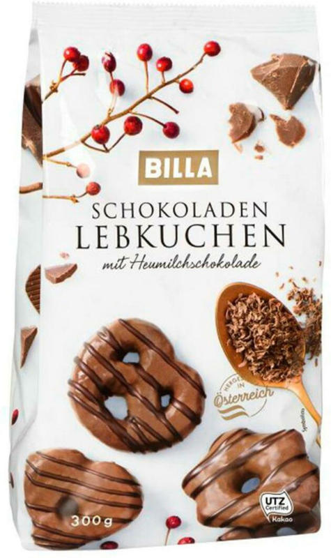 BILLA Heumilch-Schokoladenlebkuchen