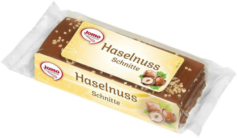 Jomo Haselnuss Schnitte