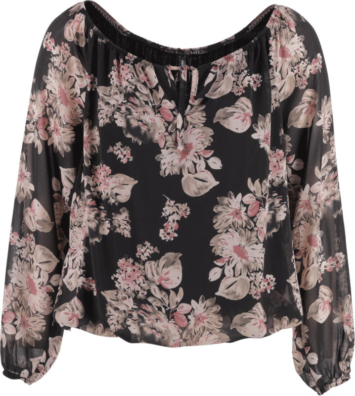 Tulip Bluse, Black