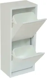 Abfallsammler Polux in Weiß ca. 11,2l