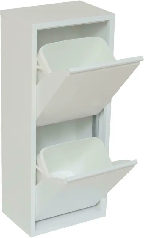 Abfallsammler Polux in Weiß ca. 11,2l