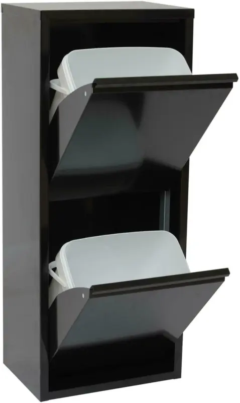 Abfallsammler Polux in Schwarz ca. 11,2l