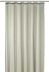 Duschvorhang Uni in Taupe ca. 180x200cm