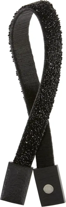 Raffhalter Glitzer in Anthrazit