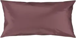 Kissenhülle Alex Uni in Beere ca. 40x80cm