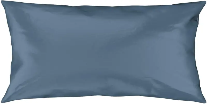 Kissenhülle Alex Uni in Blau ca. 40x80cm