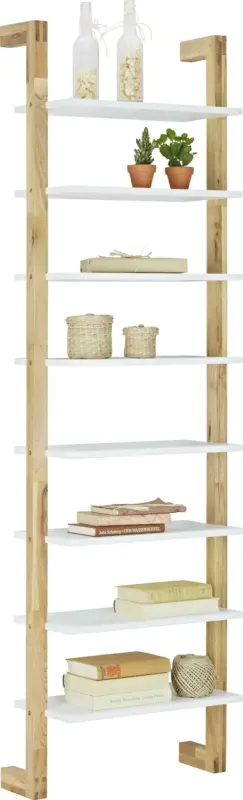 Regal aus Walnuss massiv ca. 55x180x25cm