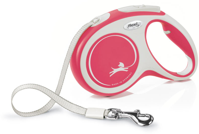 Flexi New Comfort Gurt M 5m rot