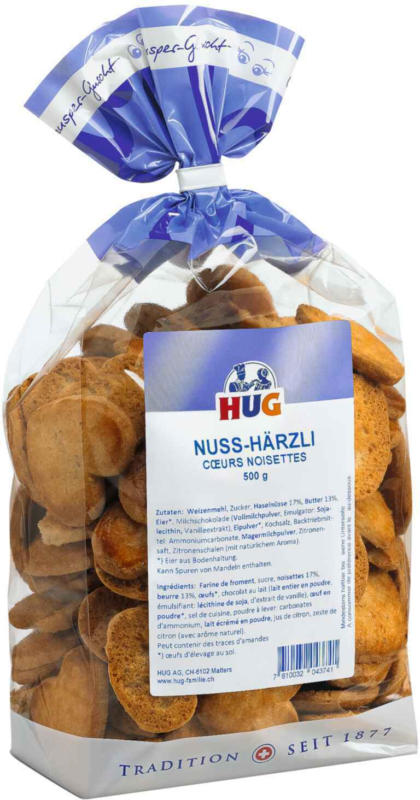 Hug -Härzli 500g -