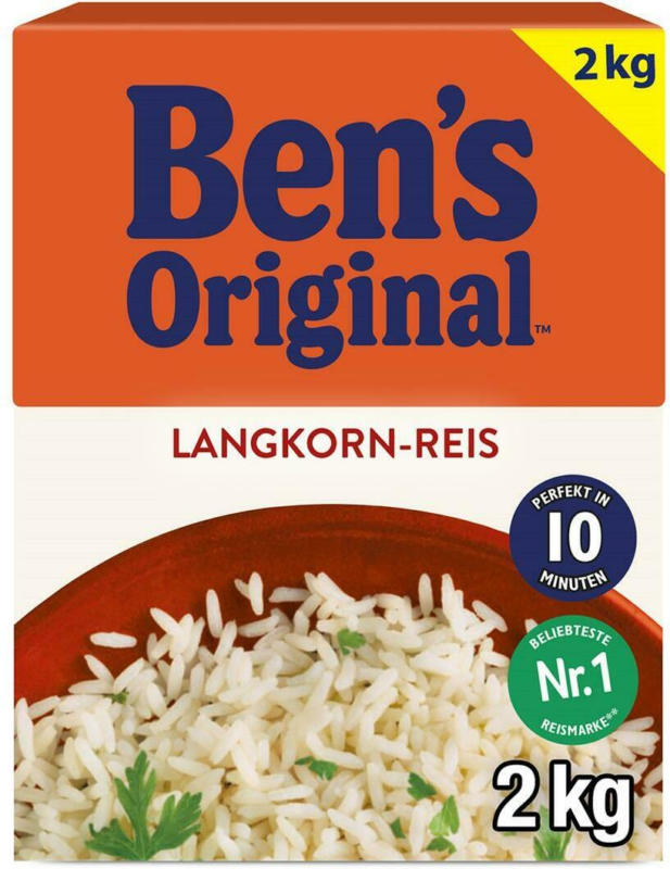 Ben's Original Langkorn-Reis 10 Minuten