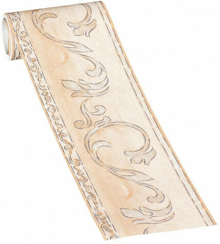Borte Ornament braun