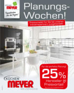 Küchen Meyer GmbH Planungswochen - bis 22.09.2021