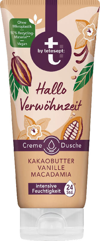t by tetesept Cremedusche Hallo Verwöhnzeit