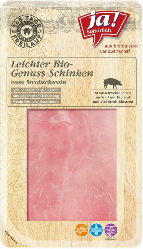 Ja! Natürlich Leichter Bio-Genuss Schinken