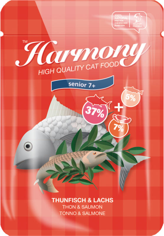 Harmony Senior 7+ Thon & Saumon (80g)