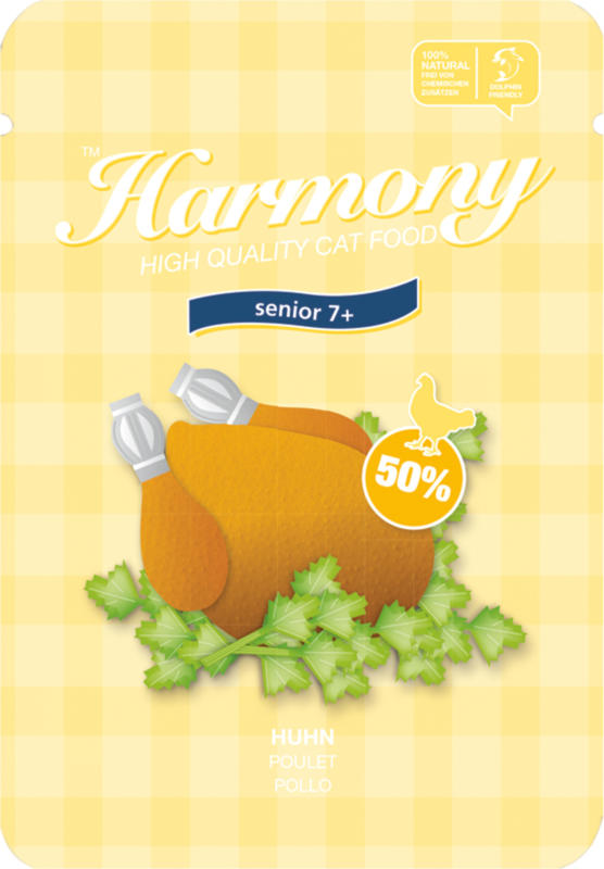 Harmony Senior 7+ Poulet 80g