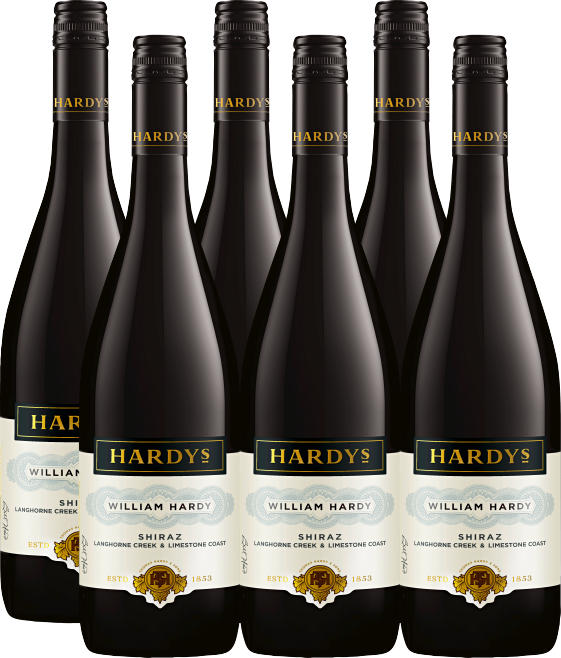 William Hardy Langhorne Creek Shiraz, 2019, South Australia, Australie, 6 x 75 cl