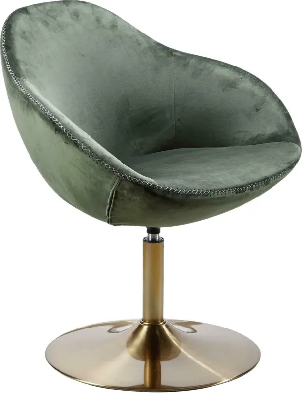 Sessel 'WL5.921' , samtgrün