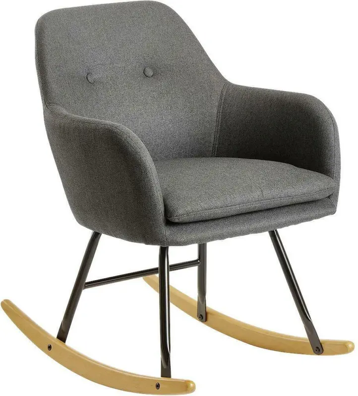 Schaukelstuhl 'WL6.207', dunkelgrau