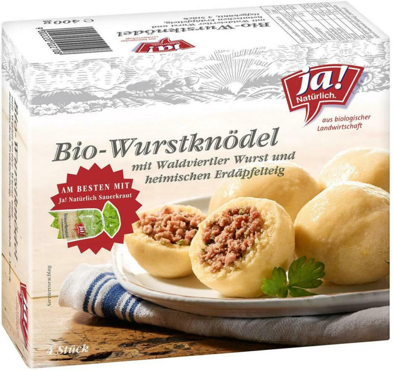 Ja! Natürlich Bio-Wurstknödel