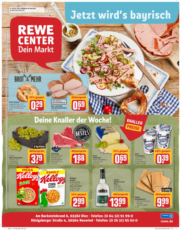 Marktjagd ⏲ Öffnungszeiten für REWE Center Neuwied Königsberger