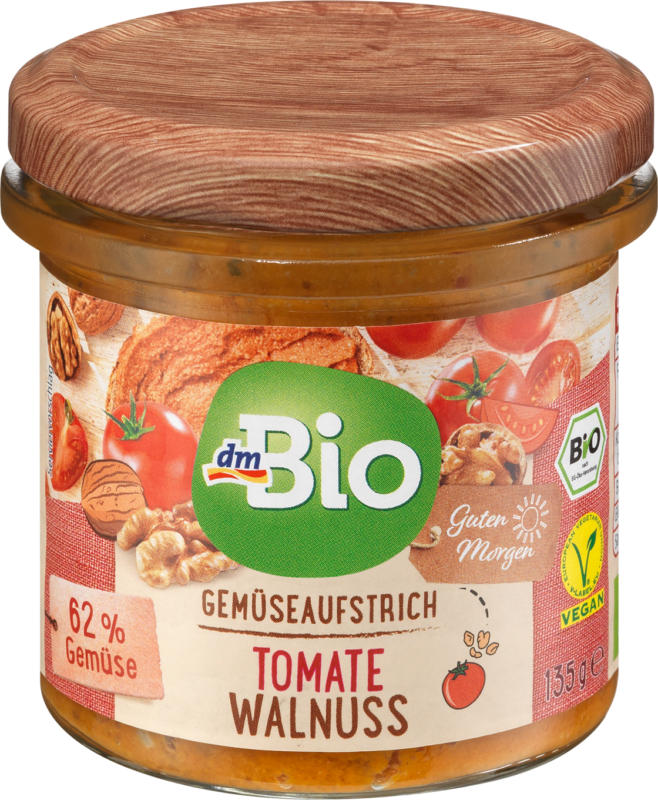 dmBio Gemüseaufstrich Tomate Walnuss