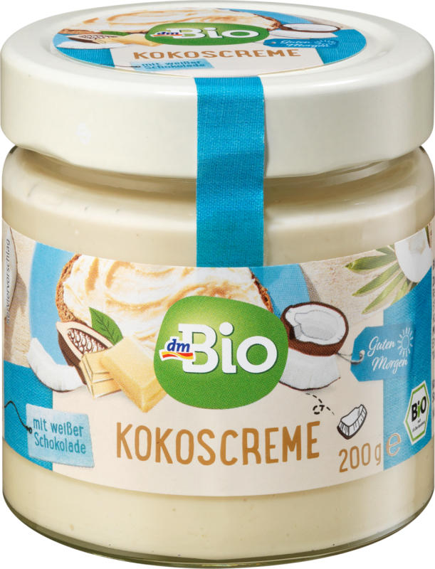 dmBio Kokoscreme mit weißer Schokolade