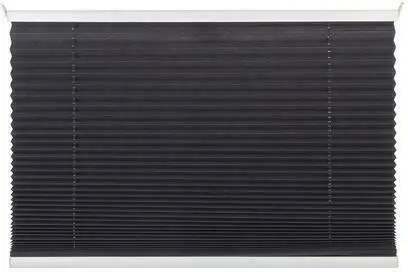 Plissee Light in Schwarz ca. 100x130cm