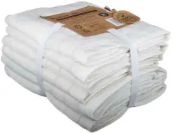 Handtuch Set Caithana Bio Baumwolle in Weiß, 6 Stück