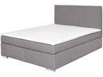 Boxspringbett BOXSPRING BY CONFO CHARMEY 140x200cm hellgrau
