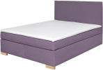 Boxspringbett BOXSPRING BY CONFO CHARMEY 140x200cm violett