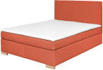 Boxspringbett BOXSPRING BY CONFO CHARMEY 160x200cm orange