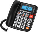 Téléphonie fixe TELEFUNKEN TF-TF801-BK Black