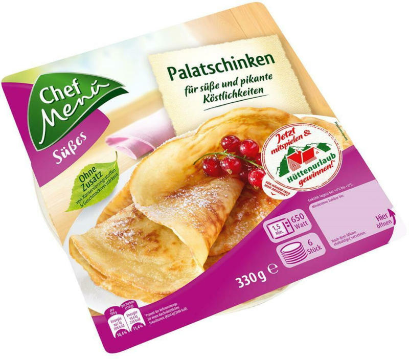 Chef Menü Palatschinken