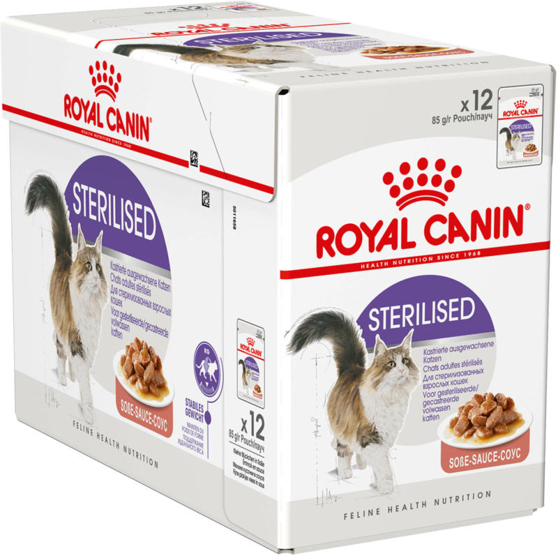 Royal Canin Katze Sterilised Sauce 12x85g