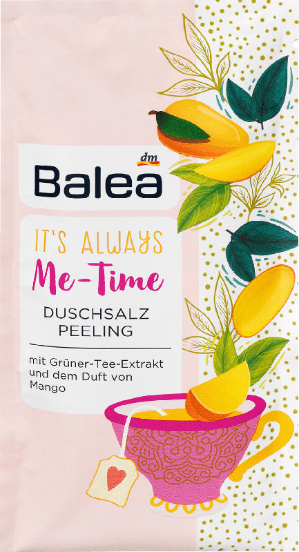 Balea Duschsalz Peeling Grüner Tee & Mango