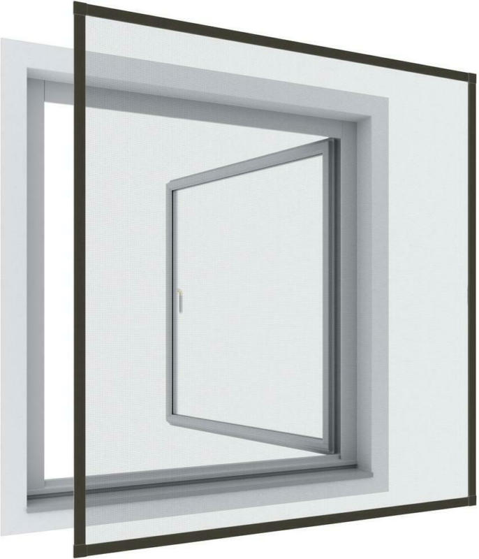 Insektenschutzgitter Rahmenfenster 130x150 cm