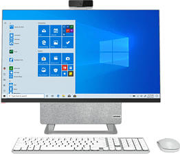 LENOVO-YOGA Yoga AIO 7 27ACH6 - PC tout-en-un (27 ", 512 GB SSD + 1 TB HDD, Cloud Grey/Moon White)