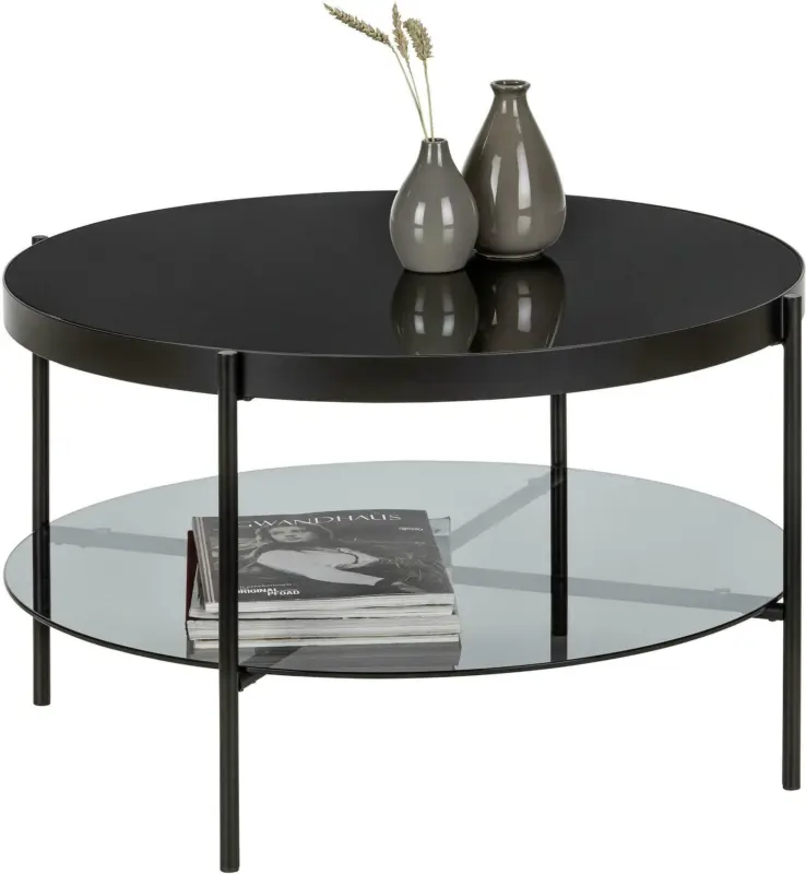 Couchtisch in Schwarz