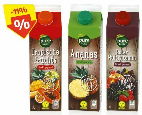 PURE FRUITS Direktsaft