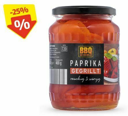 BBQ Paprika gegrillt